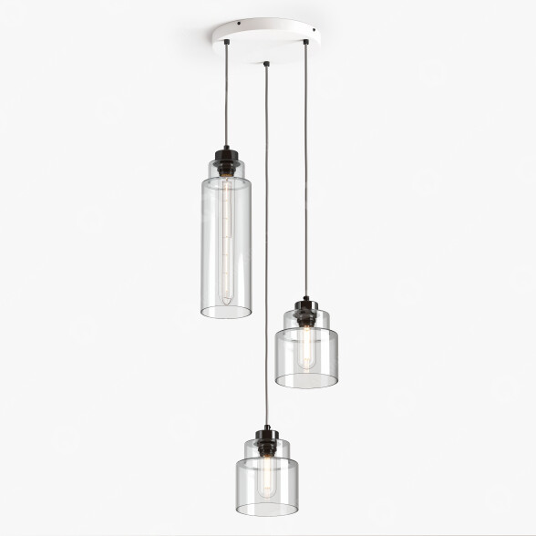 Lampy wiszące Empire by Rothschild & Bickers model 3D