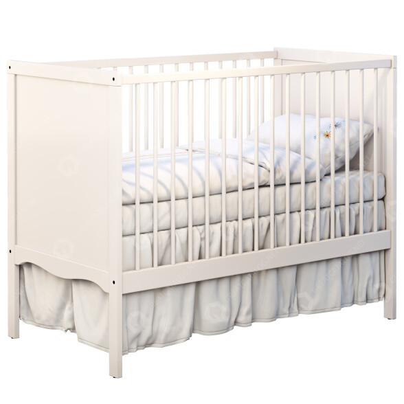 Ліжко IKEA Solgul Cot 3D модель