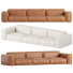 Sofa Edge Decor Obasey Ivory - Obidov3d