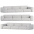 Sofa Edge Decor Obasey Ivory - Obidov3d