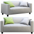 Sofa IKEA Klubu - 3dmitruk