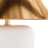 Lampa stołowa CB2 Block Golden Calacatta - ogan.love