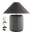Lampa stołowa CB2 Block Golden Calacatta - ogan.love