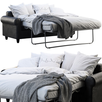 Ліжко IKEA Fixhult 3D модель