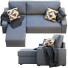 Sofa IKEA Vilasund - 3dmitruk