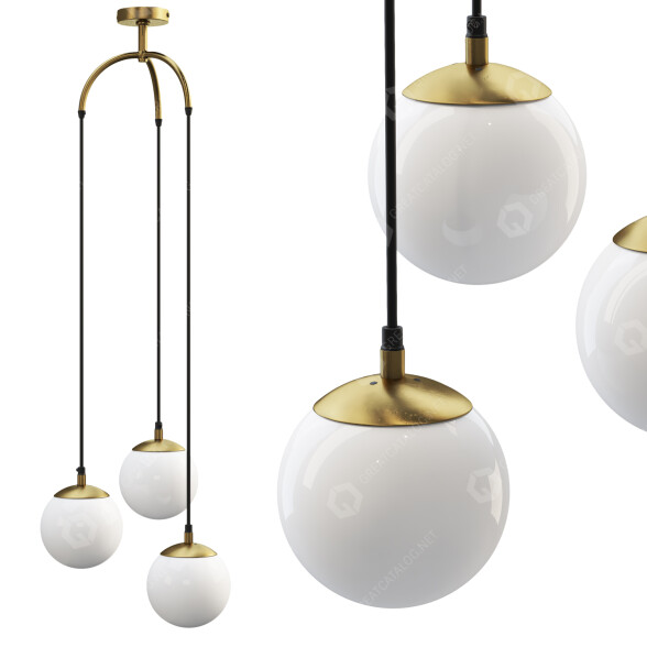 Lampa wisząca Joybird Virgil model 3D