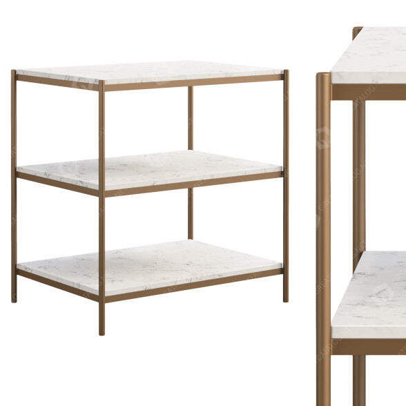 Стелаж Joybird Greta Nightstand 3D модель