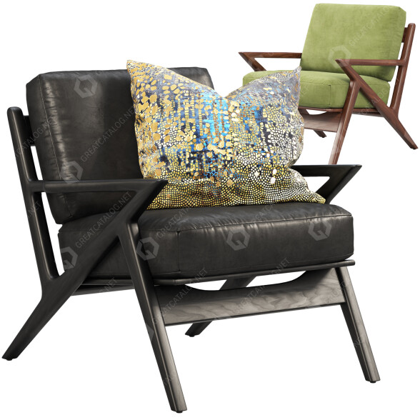 Fotel Joybird Soto Apartment model 3D