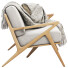 Canapé Joybird Soto Concave Loveseat 2 - 3dmitruk