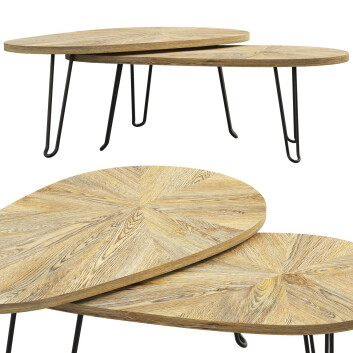 Mesa de centro Joybird Alix Bunching