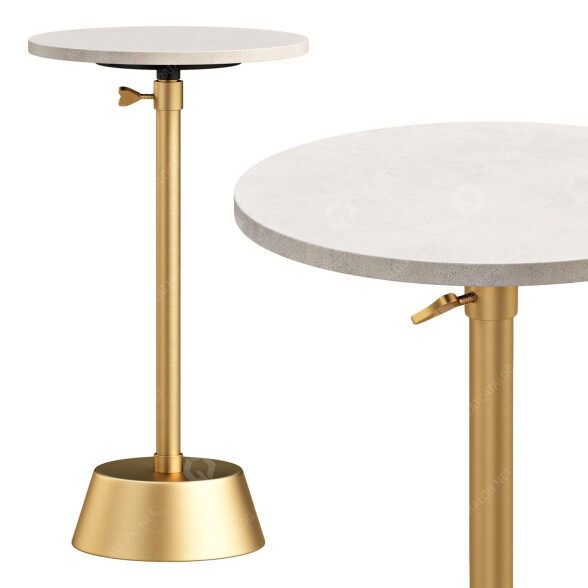 Coffee Table Joybird Emmeline Accent 3D model