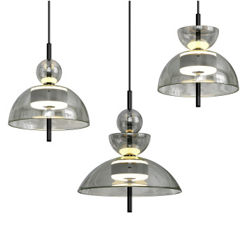 Pendelleuchten Maytoni Maytoni Bangkok Set 3D-Modell