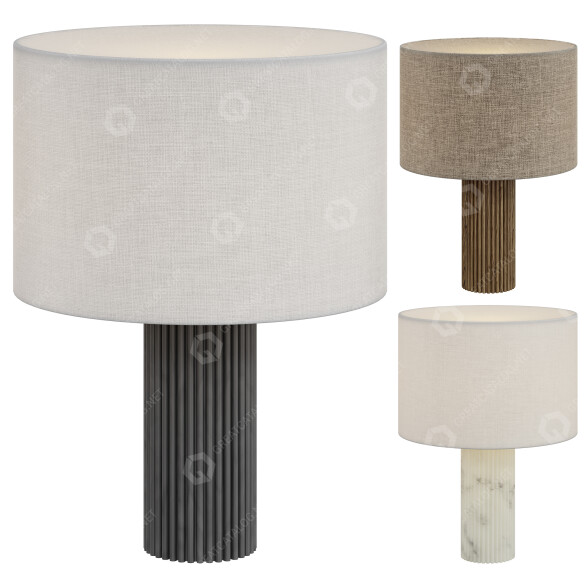 Lampa stołowa Simone & Marcel Flutita model 3D