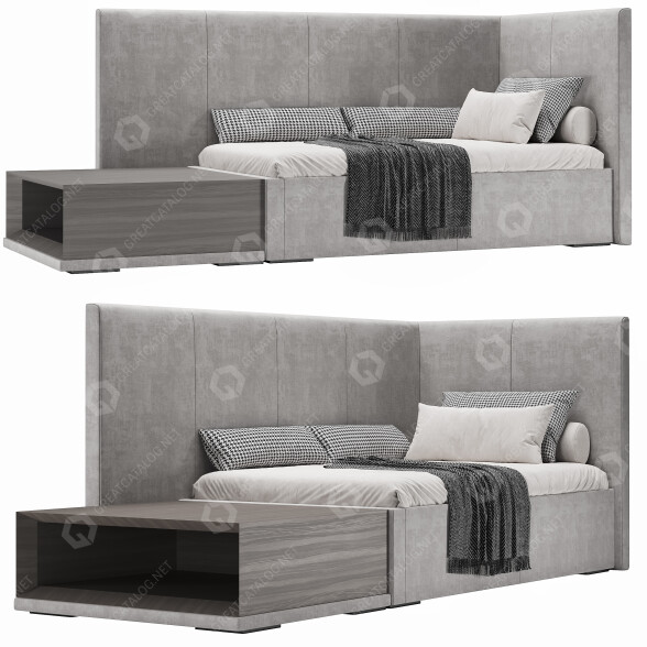 Bett Morada Arrazo 3D-Modell