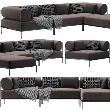 Sofa Noah Living Noah  3D-Modell