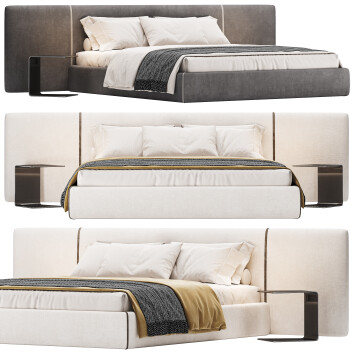 Monologue London Long Headboard 3D модель