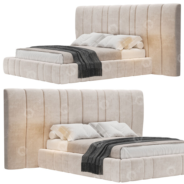 Ліжко Vibieffe 85 5050 Italo 3D модель