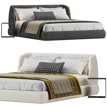 Cama y mesitas de noche MisuraEmme Virgin