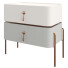 Bedside Table Gray - 3lordmax