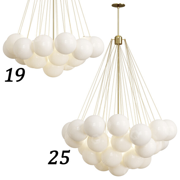 Chandeliers Apparatus Cloud 3D model