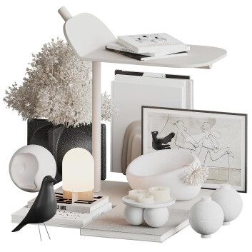 Декор Set with Candles and Dried Flowers