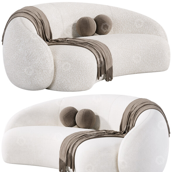 Sofa Tacchini Julep 3D-Modell