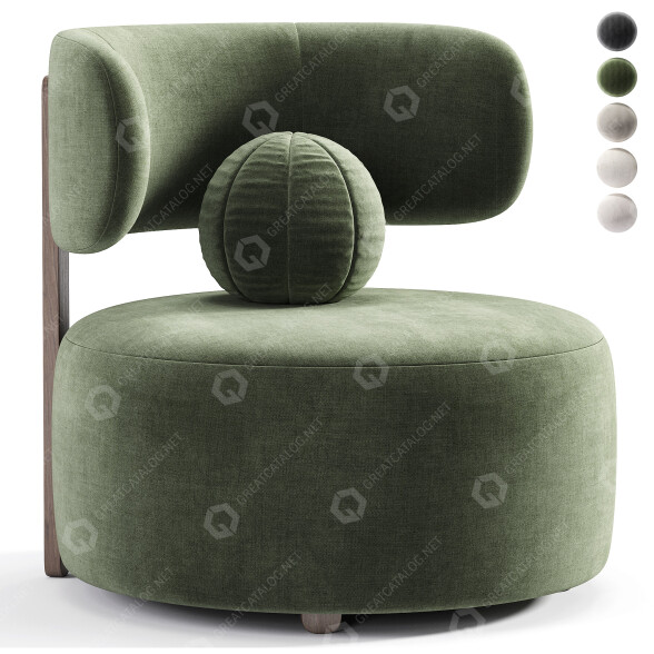 Silla Verellen Gaston Modelo 3D
