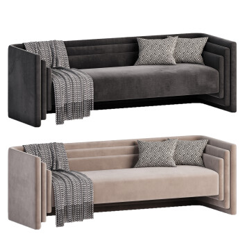 Диван  Finn Avenue Haus 3-Seater 3D модель