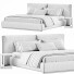 Bett und Nachttischchen Flexform Asolo - ACTIVIST