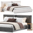 Bett und Nachttischchen Flexform Asolo - ACTIVIST