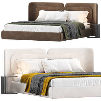Bed and Bedside Tables Rove Concepts Angelo 2