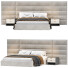Bett und Nachttischchen Restoration Hardware Modena Horizontal - ACTIVIST