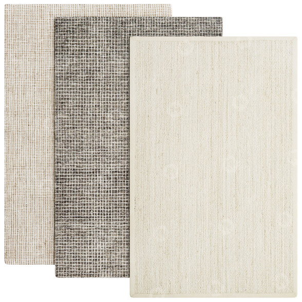 Teppiche Set 009 3D-Modell