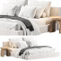 Bett und Nachttischchen Restoration Hardware Cloud Platform - ACTIVIST