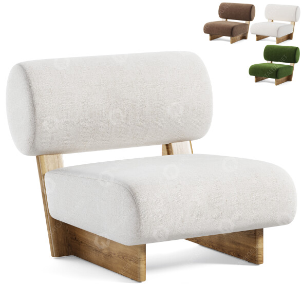 Sessel Globewest Pinto Occasional 3D-Modell
