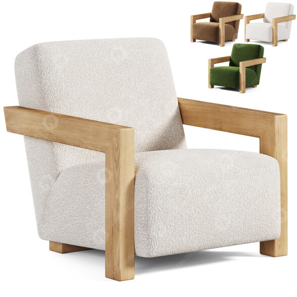 Fotel The Rug Collection Archer model 3D