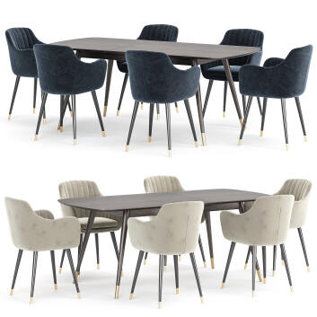 Stół i krzesła Dining Set 91