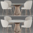 Mesa y sillas Knoll Platner and Greer Dining Set 93 - zvezdaboy