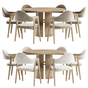 Стіл та стільці Teulat Cep Dining Set 105