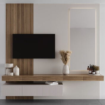 ТВ стінка Bedroom Furniture Composition 01