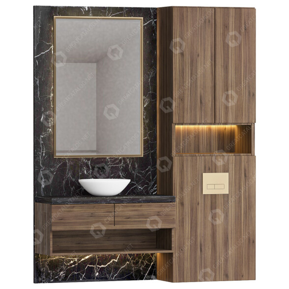 Ванна кімната Furniture 5 3D модель
