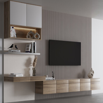 ТВ стінка Bedroom Furniture Composition 04