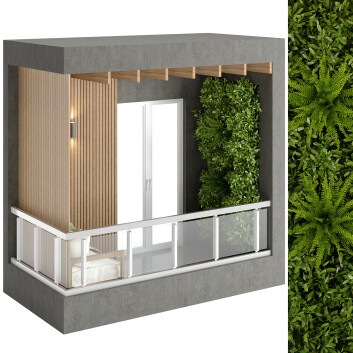 Балкон Apartment Modern 01