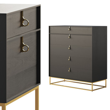 Chest of Drawers and Bedside Table Joybird Soho