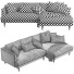 Диван Joybird Lewis Sectional - 3dmitruk