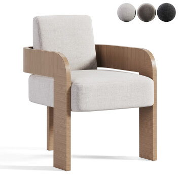 Fauteuil  Vanguard Furniture Form Modèle 3D