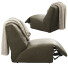 Armchair Joybird Clover Leather 2 - 3dmitruk