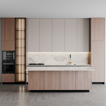 Kitchen Modern 276 3D model