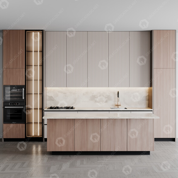 Кухня Modern 276 3D модель