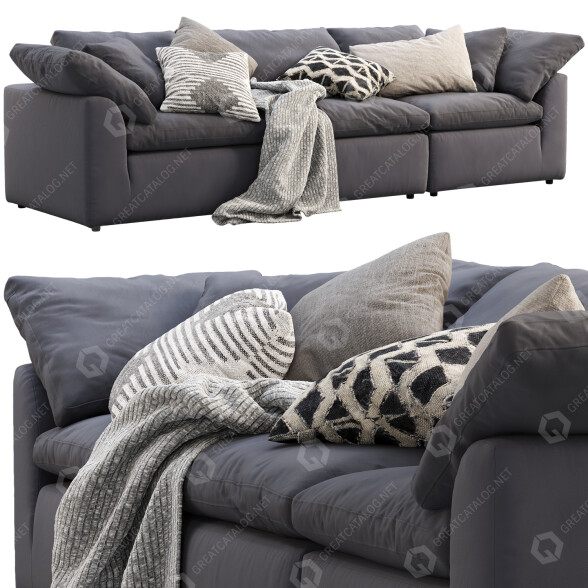 Sofa Joybird Bryant Modular 3D model